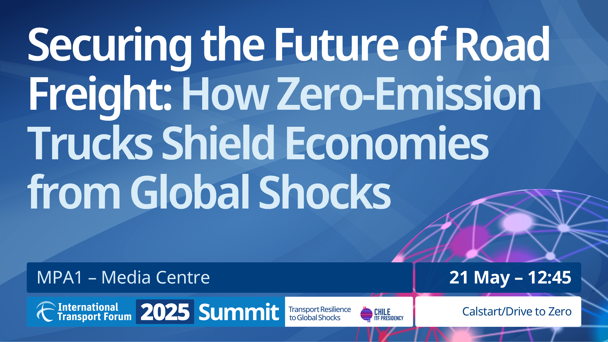 Securing the Future of Road Freight: How Zero-Emission Trucks Shield Economies from Global Shocks